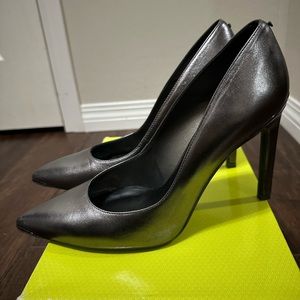 Ted Baker gunmetal pumps
